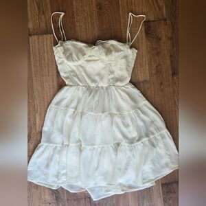 Lucy In The Sky Dress Size Small White